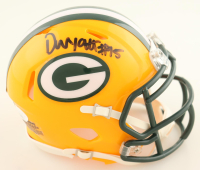 Devonte Wyatt Signed Packers Speed Mini Helmet (JSA) at PristineAuction.com