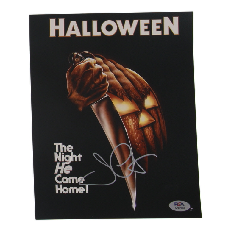 John Carpenter Signed "Halloween" 8x10 Photo (PSA) at PristineAuction.com John Carpenter Signed "Halloween" 8x10 Photo (PSA) at PristineAuction.com