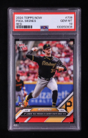 Paul Skenes 2024 Topps Now Red #739 #07/10 RC (PSA 10) at PristineAuction.com