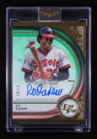 Rod Carew 2024 Topps Five Star Autographs Green #FSAROD #10/15 at PristineAuction.com