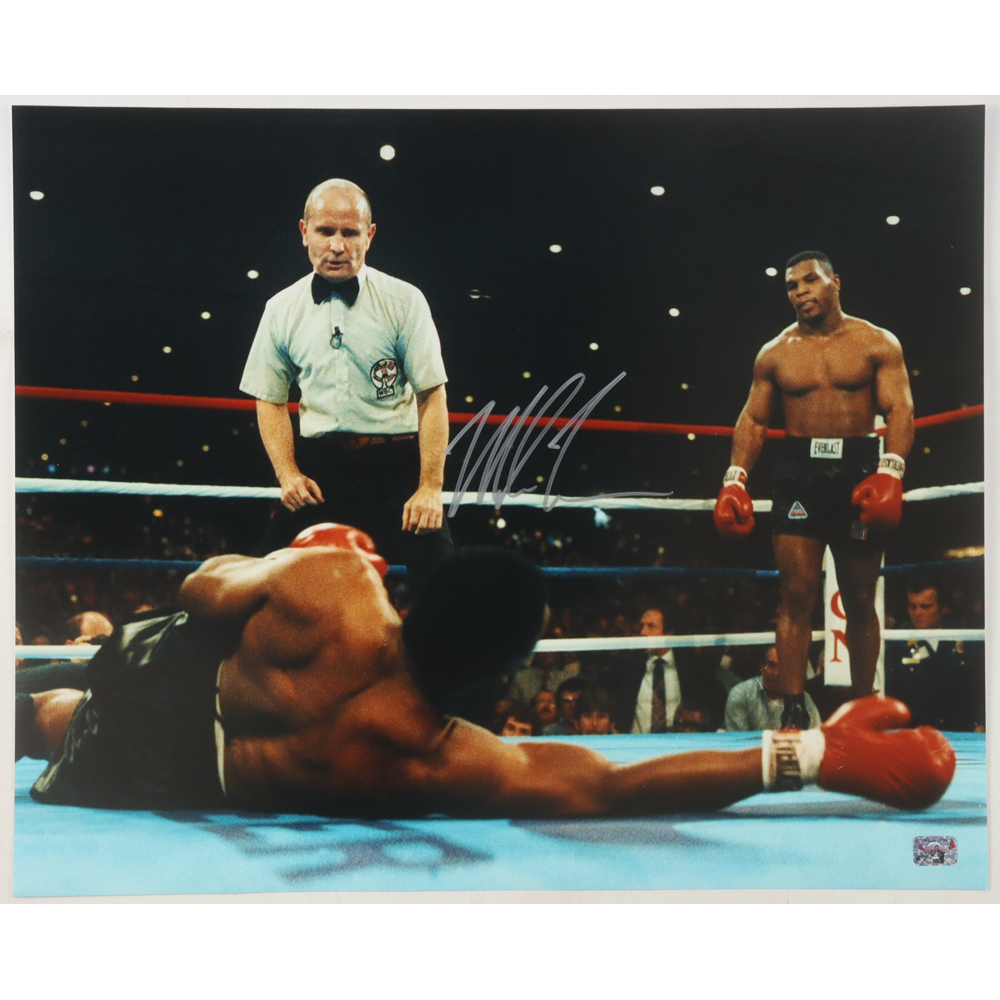 Mike Tyson Signed 16x20 Photo (Tyson) at PristineAuction.com