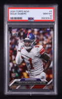 Malik Nabers 2024 Topps Now #4 RC  (PSA 10) at PristineAuction.com