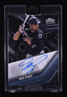 Mike Piazza 2023 Topps Chrome Black Autographs #CBAMP at PristineAuction.com