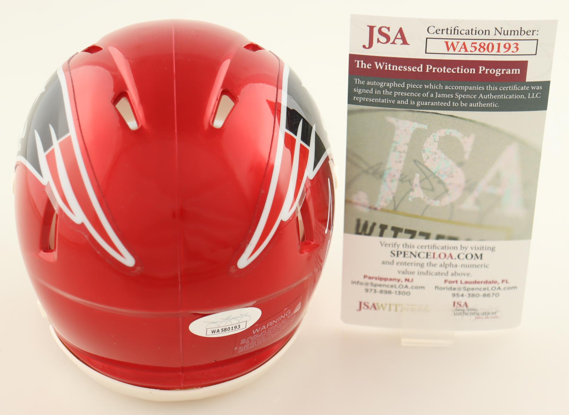Jonathan Jones Signed Patriots Flash Alternate Speed Mini Helmet (JSA) at PristineAuction.com Jonathan Jones Signed Patriots Flash Alternate Speed Mini Helmet (JSA) at PristineAuction.com