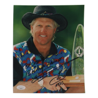 Greg Norman Signed 8x10 Photo Inscribed "Be Strong & Believe Always" (JSA) at PristineAuction.com