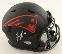 Jonathan Jones Signed Patriots Eclipse Alternate Speed Mini Helmet (JSA) at PristineAuction.com