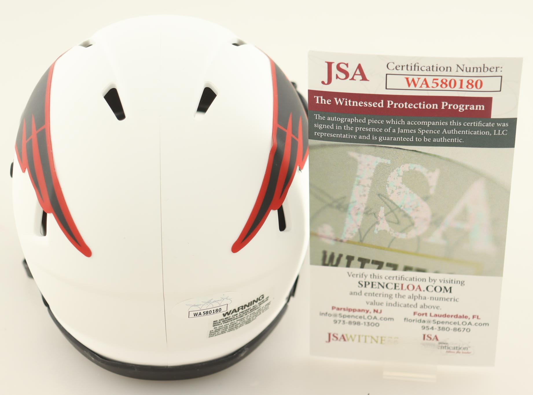 Jonathan Jones Signed Patriots Lunar Eclipse Alternate Speed Mini Helmet (JSA) at PristineAuction.com Jonathan Jones Signed Patriots Lunar Eclipse Alternate Speed Mini Helmet (JSA) at PristineAuction.com