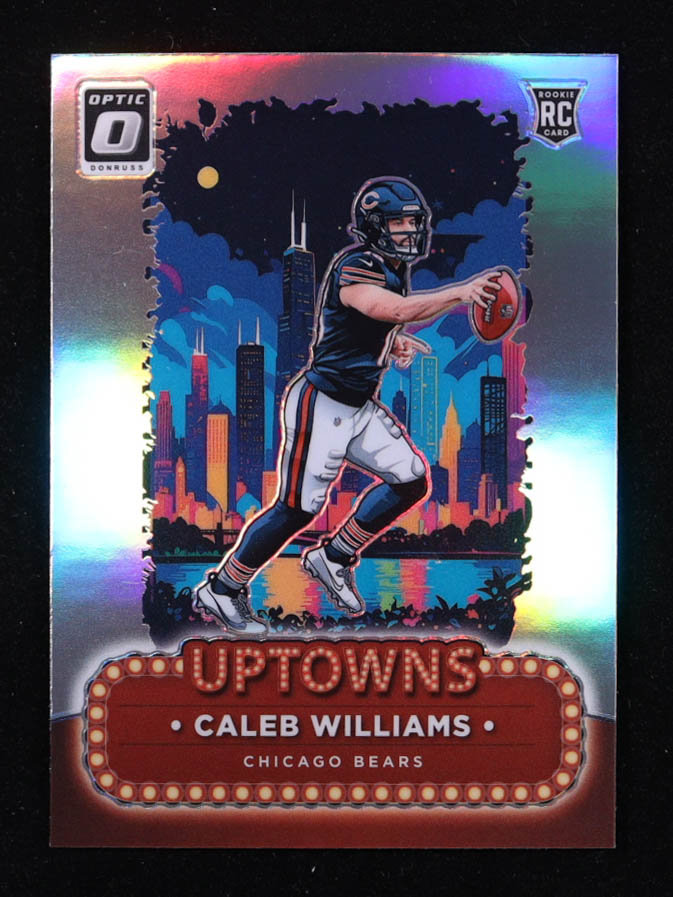 Caleb Williams 2024 Donruss Optic Uptowns #1 RC at PristineAuction.com Caleb Williams 2024 Donruss Optic Uptowns #1 RC at PristineAuction.com