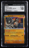 Regirock 2025 Pokemon Journey Together #082 (CGC 10) at PristineAuction.com