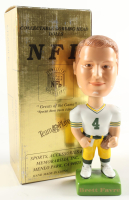 Brett Favre Sam's LE 7" Green Bay Packers Vintage Ceramic Bobblehead with Original Packaging at PristineAuction.com