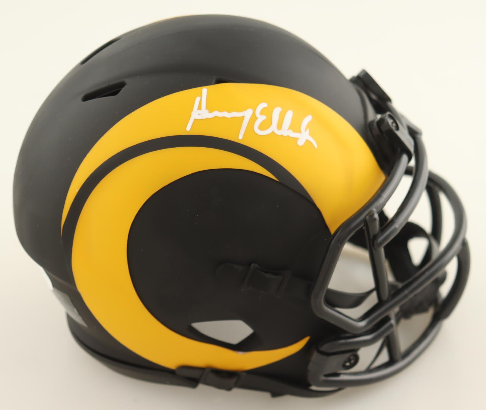 Henry Ellard Signed Rams Eclipse Alternate Speed Mini Helmet (JSA) at PristineAuction.com Henry Ellard Signed Rams Eclipse Alternate Speed Mini Helmet (JSA) at PristineAuction.com