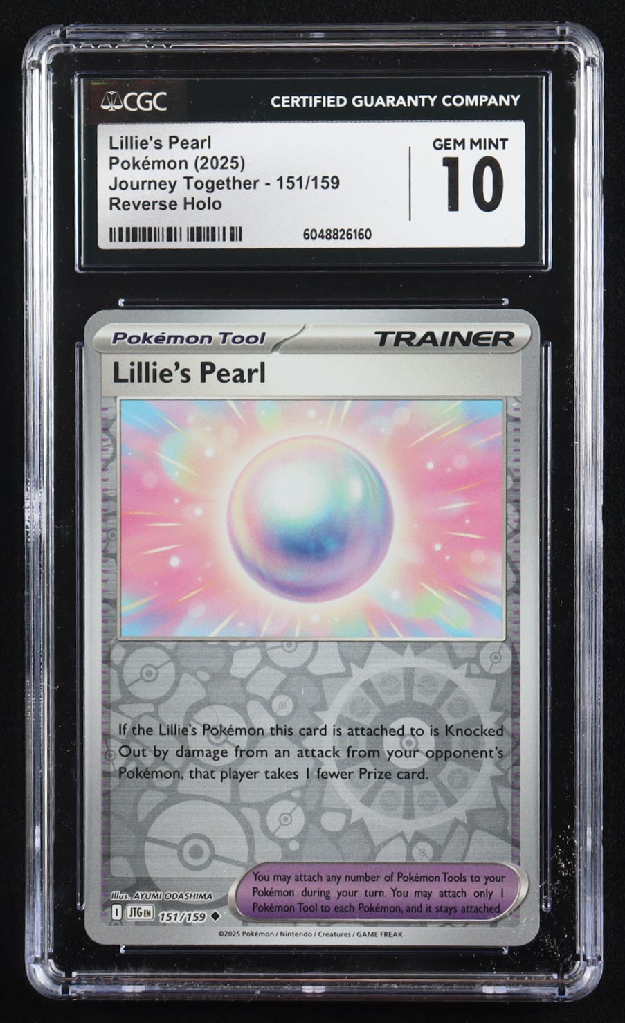 Lillie's Pearl 2025 Pokemon Journey Together #151 (CGC 10) at PristineAuction.com Lillie's Pearl 2025 Pokemon Journey Together #151 (CGC 10) at PristineAuction.com