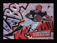 Michael Penix Jr. 2025 Absolute Kaboom Horizontal #20 at PristineAuction.com