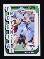 Drake Maye 2024 Score Protential #2 RC at PristineAuction.com
