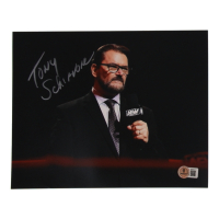 Tony Schiavone Signed AEW 8x10 Photo (Beckett) at PristineAuction.com