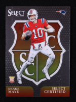 Drake Maye 2024 Select Select Certified Rookies #3 RC at PristineAuction.com