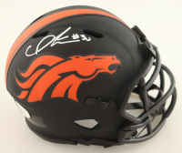 Caden Sterns Signed Broncos Eclipse Alternate Speed Mini Helmet (JSA) at PristineAuction.com