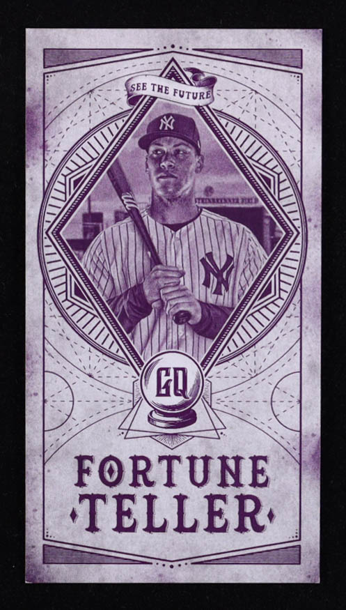 Aaron Judge 2018 Topps Gypsy Queen Fortune Teller Mini #FTM1 at PristineAuction.com Aaron Judge 2018 Topps Gypsy Queen Fortune Teller Mini #FTM1 at PristineAuction.com