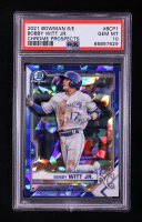 Bobby Witt Jr. 2021 Bowman Chrome Sapphire Prospects #BCP1 RC (PSA 10) at PristineAuction.com