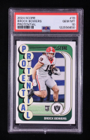 Brock Bowers 2024 Score Protential #19 RC (PSA 10) at PristineAuction.com