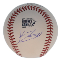 Konnor Griffin Signed 2025 Futures Game Logo OML Baseball (MLB) at PristineAuction.com