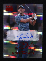 Tiger Woods  2022 Skybox Metal Universe Champions Skybox Premium '98-99 Retro Star Rubies Autographs #RS25 at PristineAuction.com
