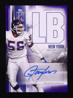 Lawrence Taylor 2024 Topps Signature Class Veteran Autographs Purple #VCA-LT #061/100 at PristineAuction.com