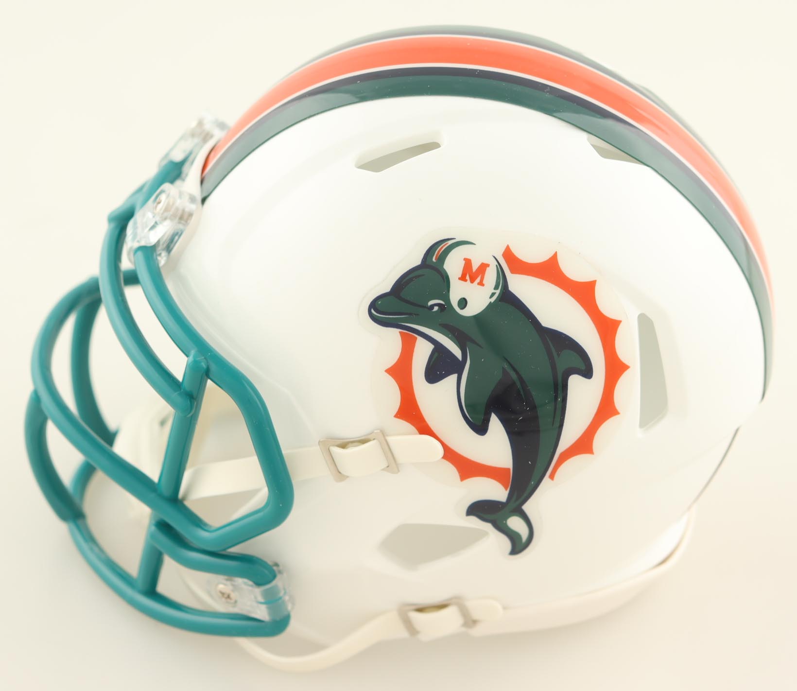 Brock Marion Signed Dolphins Speed Mini Helmet (JSA) at PristineAuction.com Brock Marion Signed Dolphins Speed Mini Helmet (JSA) at PristineAuction.com