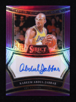 Kareem Abdul-Jabbar 2024-25 Select Signatures Purple Prizms #20 #43/75 at PristineAuction.com