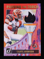 Chad Johnson / Ja'Marr Chase 2024 Donruss Passing the Torch Jerseys #8 #090/199 at PristineAuction.com