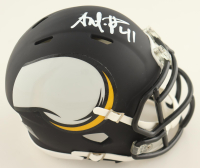 Anthony Harris Signed Vikings AMP Alternate Speed Mini Helmet (JSA) at PristineAuction.com