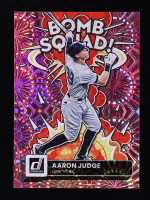 Aaron Judge 2022 Donruss Bomb Squad Pink Fireworks #6 at PristineAuction.com