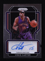 Vince Carter 2021-22 Panini Prizm Signatures #38 at PristineAuction.com
