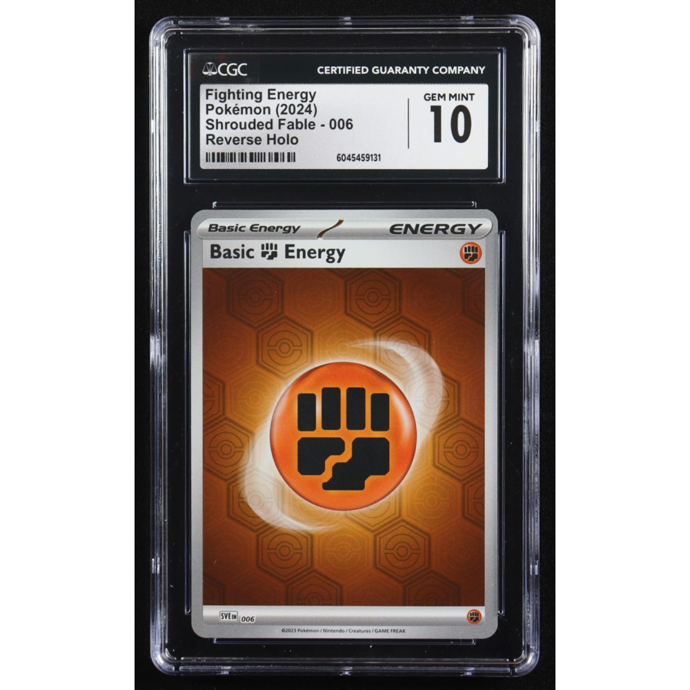 Fighting Energy 2024 Pokemon Shrouded Fable #006 (CGC 10) at PristineAuction.com