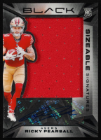 Ricky Pearsall 2024 Panini Black Sizeable RookIe Jersey Signatures #8 #08/99 RC at PristineAuction.com