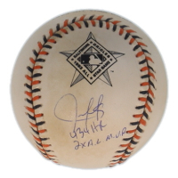 Juan Gonzalez Signed 1993 All-Star Game Logo Baseball Inscribed "434 HR, 2X AL MVP" (Beckett) at PristineAuction.com