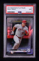Mike Trout 2019 Bowman Platinum #1 (PSA 9) at PristineAuction.com