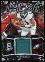 Jalen Hurts 2024 Panini Spectra Crush Jerseys Hyper #3 #53/75 at PristineAuction.com