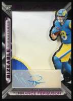 Terrance Ferguson 2025 Panini Black Sizeable Rookie Jersey Signatures Royal #25 #44/50 RC at PristineAuction.com