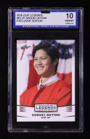 Shohei Ohtani 2018 Leaf Ohtani Legends Exclusive Edition #EE01 RC (ISA 10) at PristineAuction.com