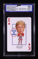 Donald Trump 2024 Hero Decks Trump Presidential Deck Playing Card (ISA 10) at PristineAuction.com
