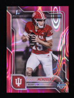 Fernando Mendoza 2025 Bowman Chrome University Pink Lava Refractors #109 RC at PristineAuction.com