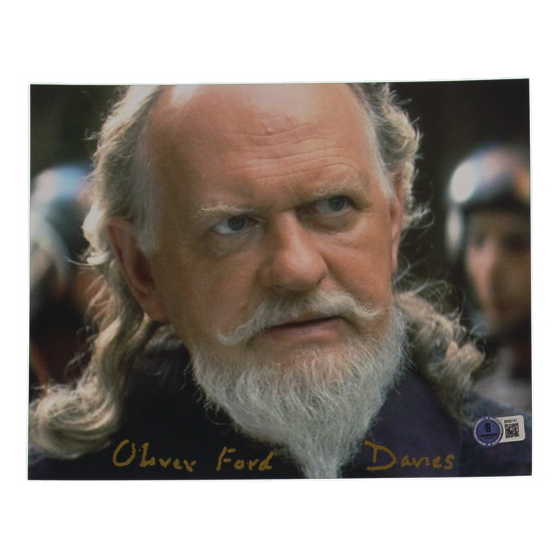 Oliver Ford Davies Signed "Star Wars Episode I: The Phantom Menace" 8x10 Photo (Beckett) at PristineAuction.com Oliver Ford Davies Signed "Star Wars Episode I: The Phantom Menace" 8x10 Photo (Beckett) at PristineAuction.com