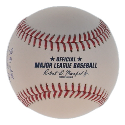 Ted Simmons Signed OML Hall of Fame Logo Baseball Inscribed "HOF 2020" (MLB) at PristineAuction.com Ted Simmons Signed OML Hall of Fame Logo Baseball Inscribed "HOF 2020" (MLB) at PristineAuction.com
