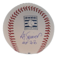 Ted Simmons Signed OML Hall of Fame Logo Baseball Inscribed "HOF 2020" (MLB) at PristineAuction.com
