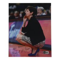 Muffet McGraw Signed 8x10 Photo Inscribed "Go Irish!" (Beckett) at PristineAuction.com
