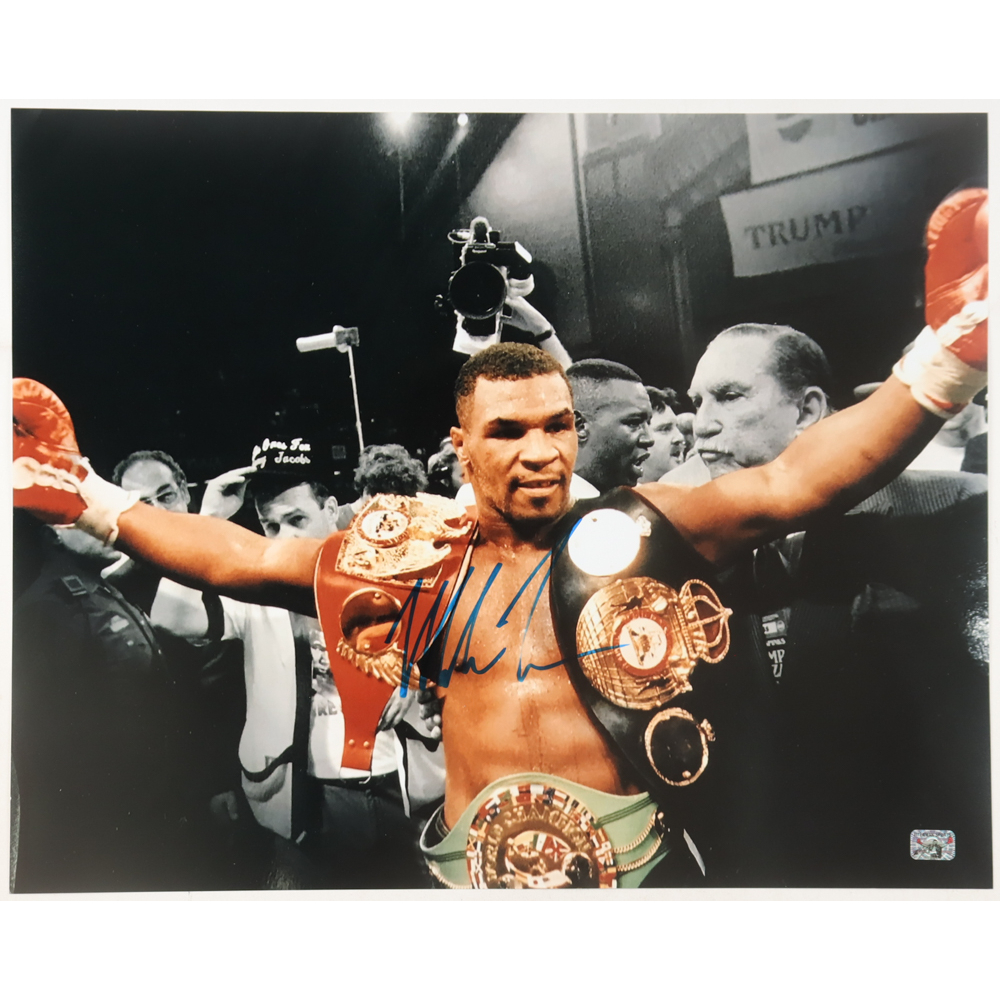 Mike Tyson Signed 16x20 Photo (Tyson) at PristineAuction.com