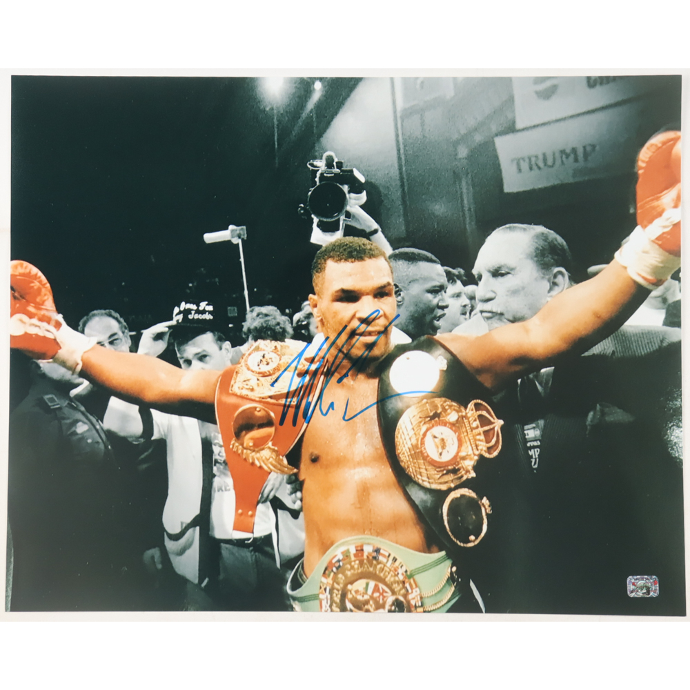 Mike Tyson Signed 16x20 Photo (Tyson) at PristineAuction.com