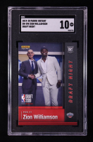 Zion Williamson 2019-20 Panini Instant Draft Night #DNZW RC (SGC 10) at PristineAuction.com