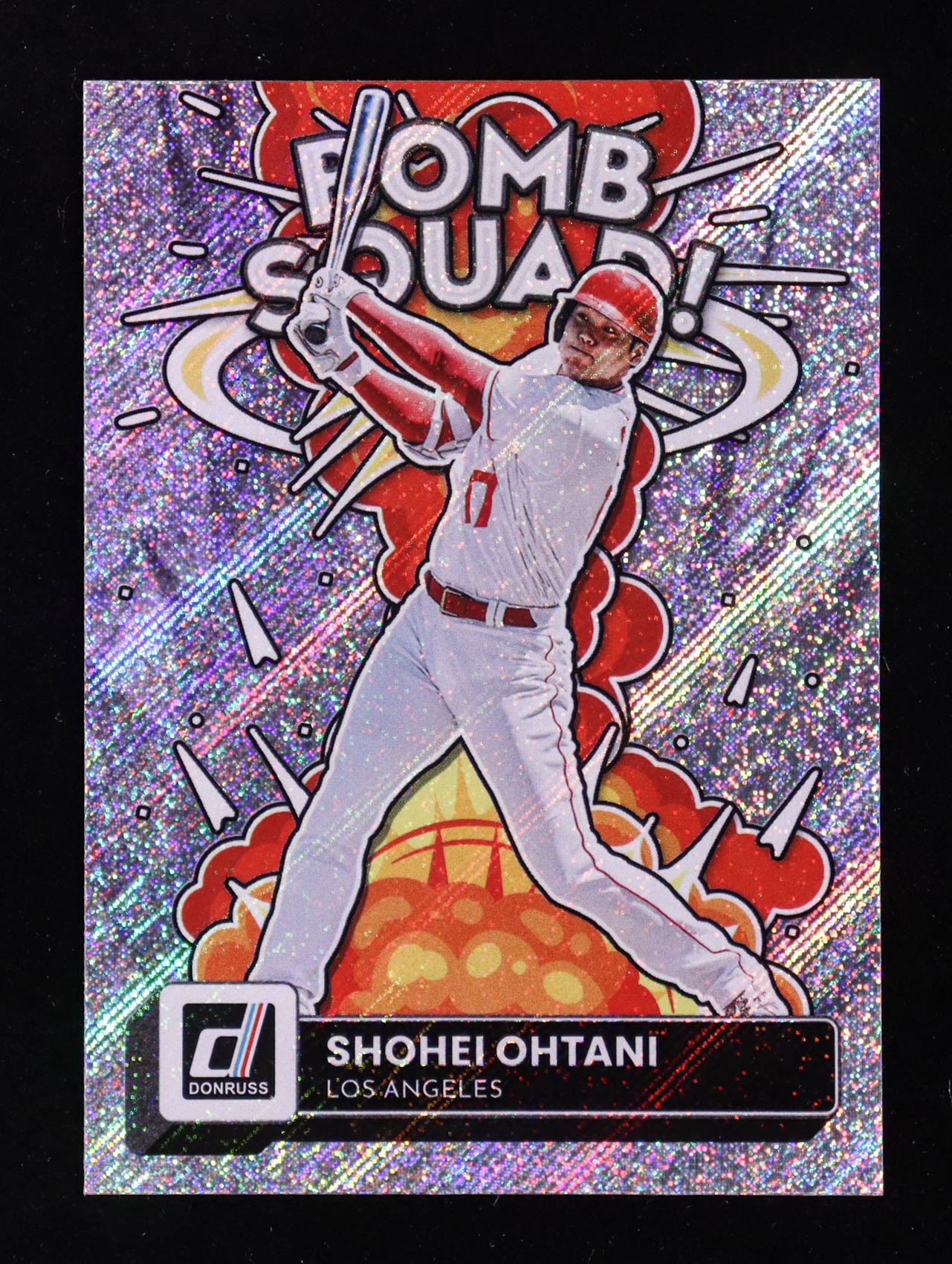 Shohei Ohtani 2022 Donruss Bomb Squad Rapture #3 at PristineAuction.com Shohei Ohtani 2022 Donruss Bomb Squad Rapture #3 at PristineAuction.com